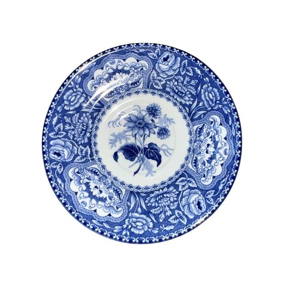 SPODE Blue Room Collection “Floral" Series Tea Cup & Saucer Set c1830 - Picture 6 of 8